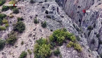 Tokat'ta şaşırtan olay: Toprak kayması sandığı olayı dron gün yüzüne çıkardı