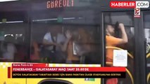 Galatasaraylı taraftarlar Kadıköy'e Kur'an-ı Kerim ile geldi