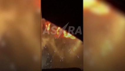 Massive Ukrainian Drone Attack Sets Russian Arms Depot on Fire 🔥