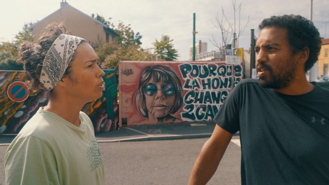 « Pour que la honte change de camp », une fresque représentant Gisèle Pelicot interpelle les passants à Gentilly