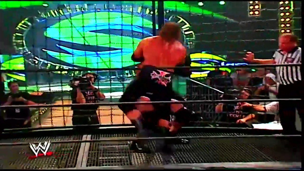 Triple H's vicious beatdown on Goldberg at WWE SummerSlam 2003 HD (August 24th, 2003)