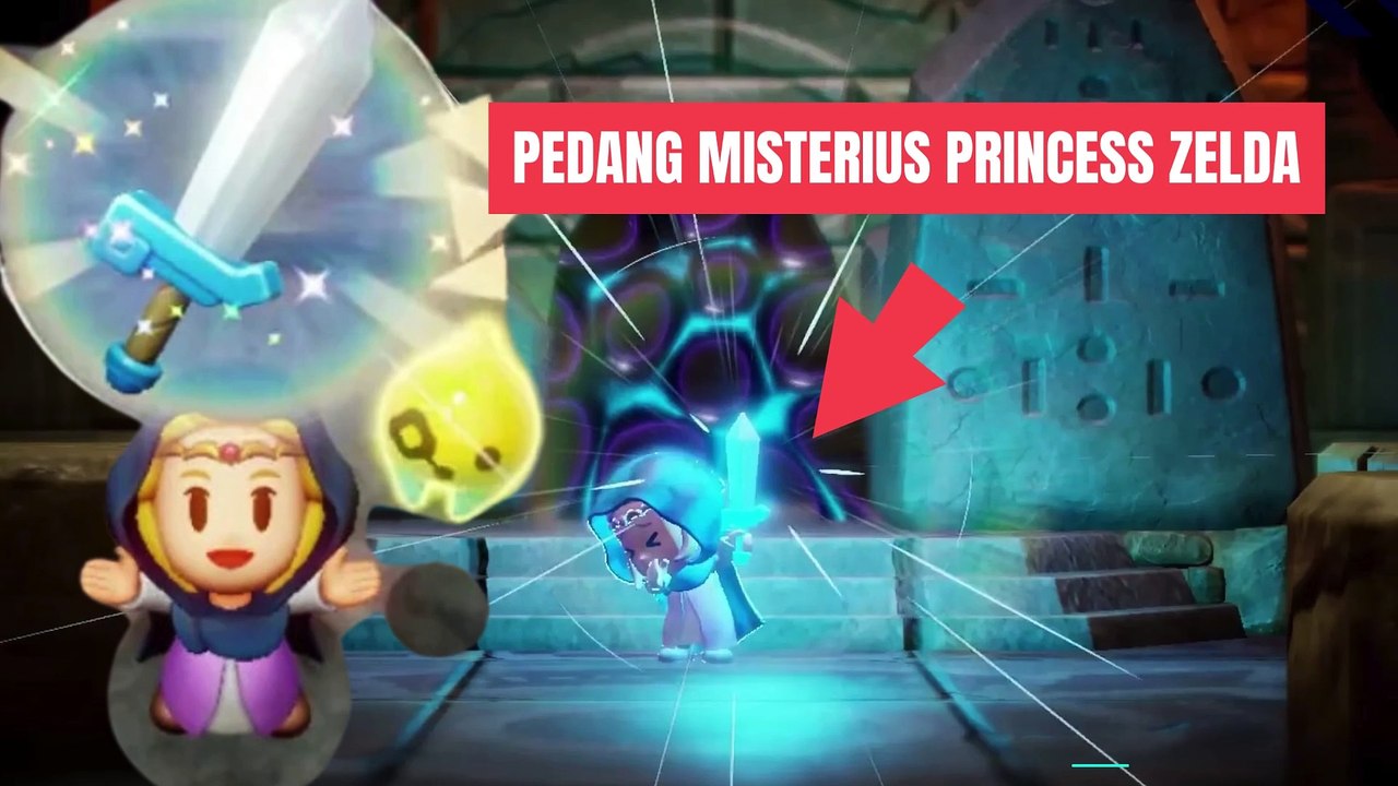 Fungsi Pedang Misterius yang Dipakai Princess Zelda di Echoes of Wisdom