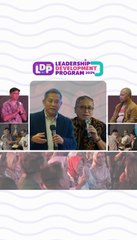 Pesan Inspiratif dari Bapak Iwan Djuniardi, dalam kegiatan Leadership Development Program