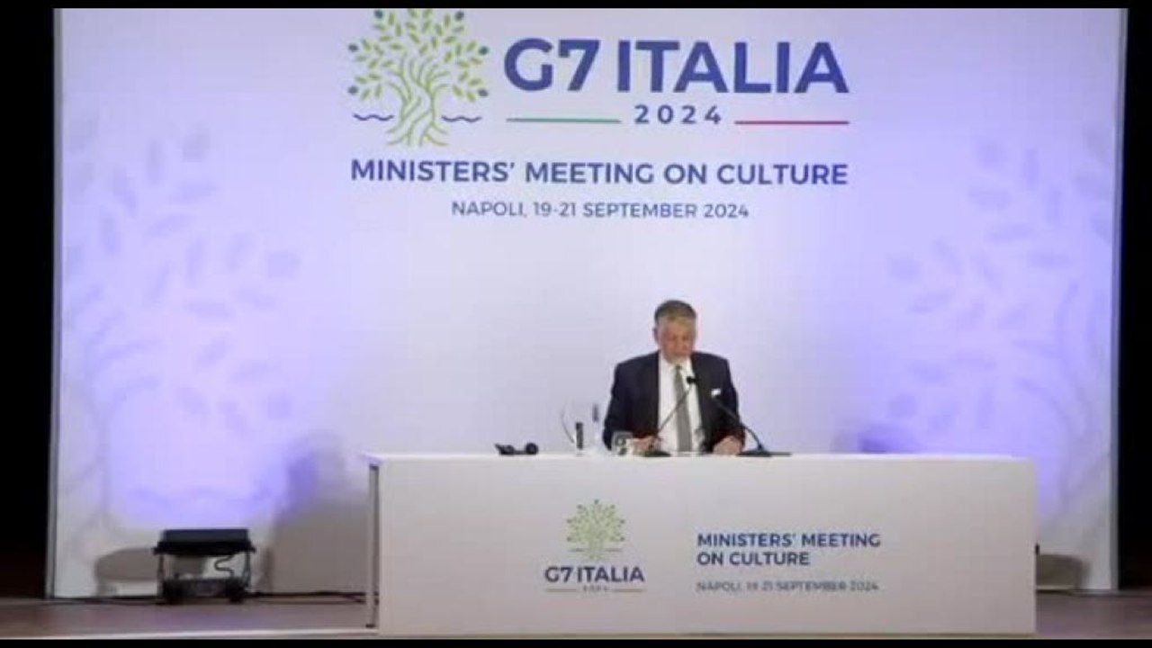 Giuli: il G7 Cultura è stato un successo, grande coesione