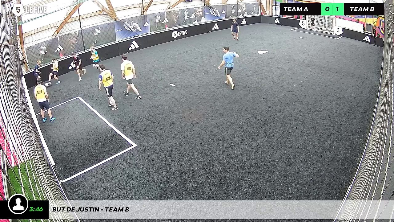 But de Justin - Team B