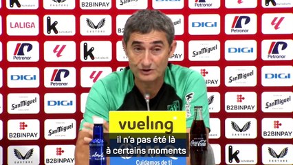 Valverde espère récupérer Nico Williams pour la Ligue Europa
