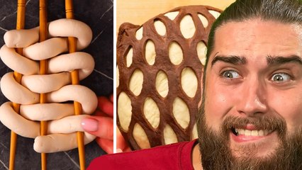 Adjusting Moisture Levels For Perfect Dough !!! The Dudes REACT to 5-Minute-Crafts Dough Hacks
