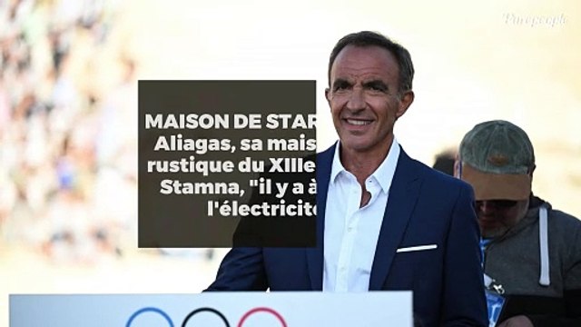 MAISON DE STARS Nikos Aliagas, sa maison très rustique du XIIIe siècle à Stamna, il y a à peine l'électricité
