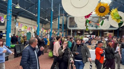 A walk around Abergavenny Food Festival