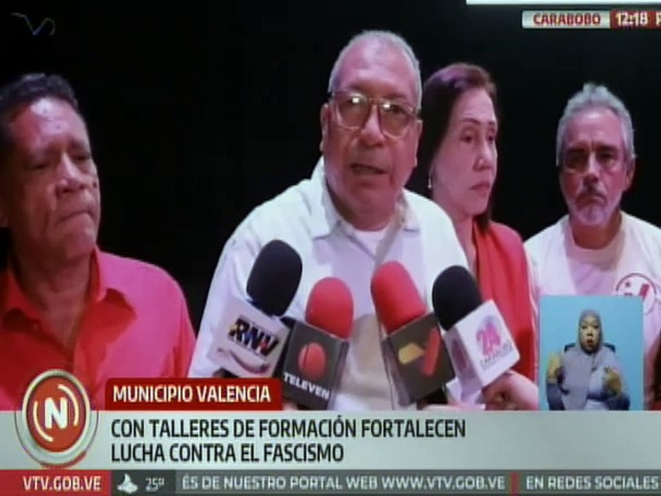 Carabobo I PSUV realizó talleres de formación para fortalecer la lucha contra el fascismo
