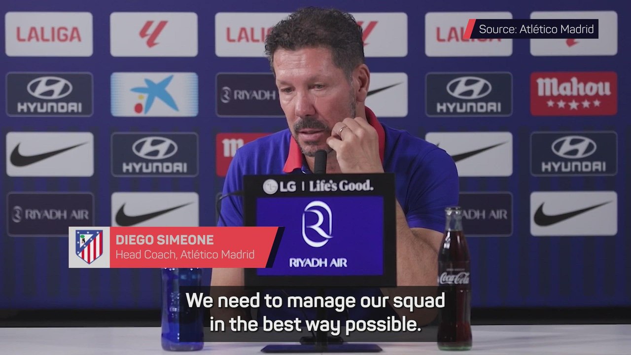 Simeone and Flick lament 'impossible' fixture schedule