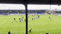 Full-time scenes at Mourneview Park as Glenavon and Dungannon Swifts share spoils