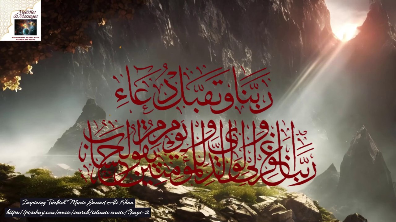 Rabbana wa taqabbal dua Rabbana Dua with Turkish Music