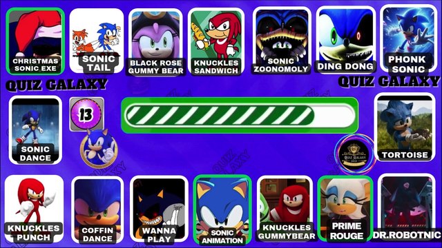 Guess The Monster Shin Sonic Tapes Meme & Dance By Voice - Sonic The Hedgehog 3 Movie Quiz