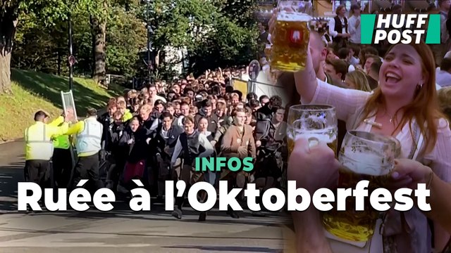 L’Oktoberfest dure deux semaines mais ils ne voulaient pas manquer la première chope