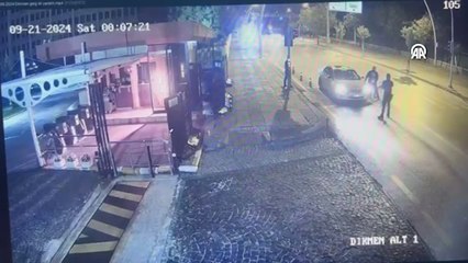 Polis memuru Heimlich manevrası ile taksicinin hayatını kurtardı