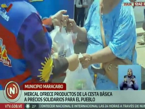 Mercal favoreció a ciudadanos del edo. Zulia con la distribución de alimentos a precios solidarios
