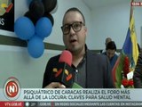 Psiquiátrico de Caracas realizó el foro 