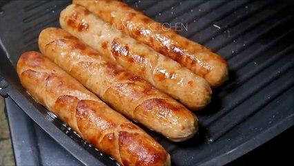 How to make CP Style Chicken Sausage - সহজে তৈরী করুন একেবারে CP-এর মতো চিকেন সসেজ | CP Style Chicken Sausage