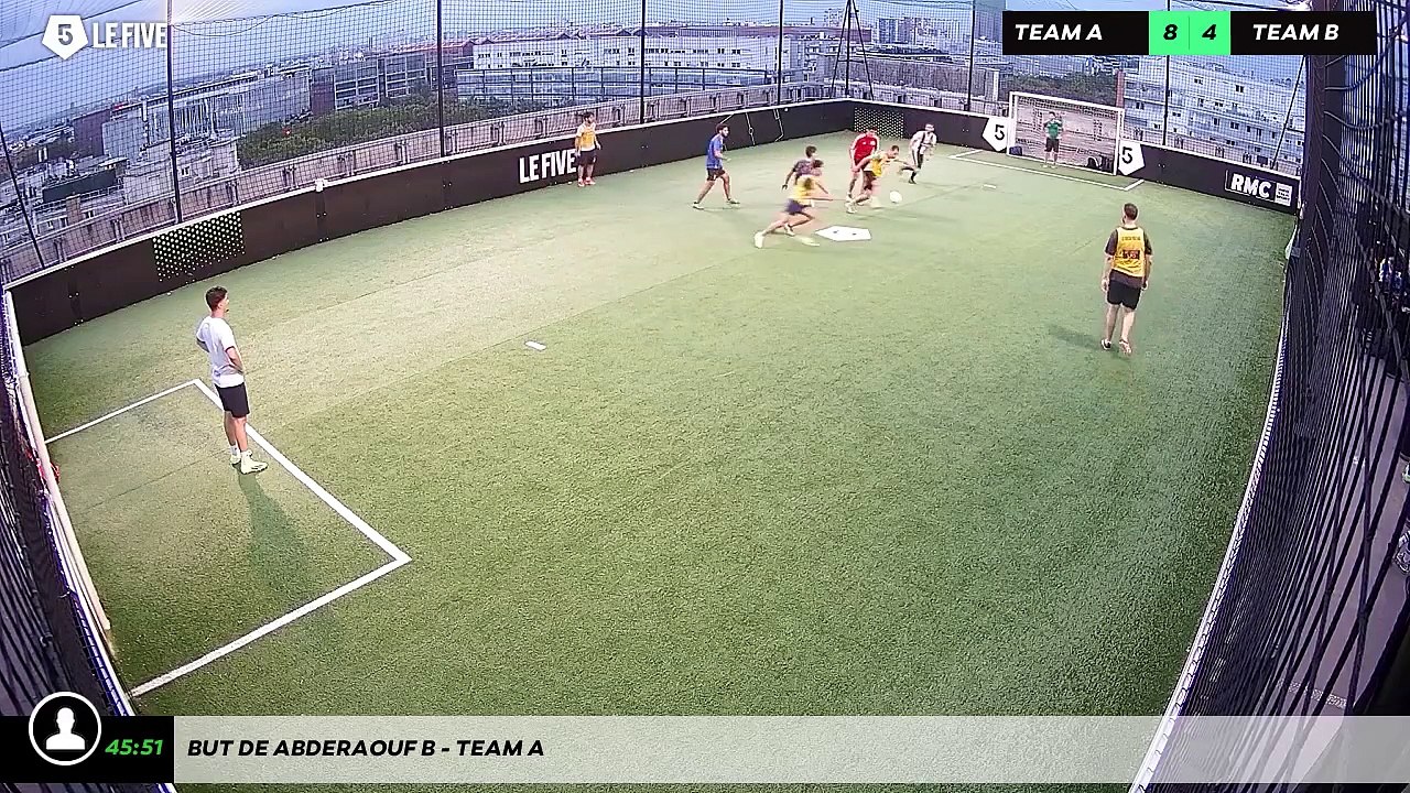 But de Abderaouf B - Team A