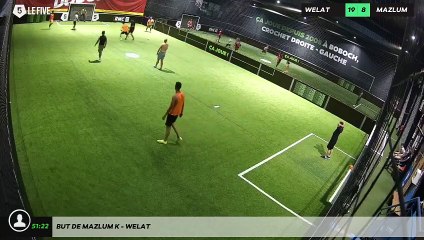 But de Mazlum K - WELAT