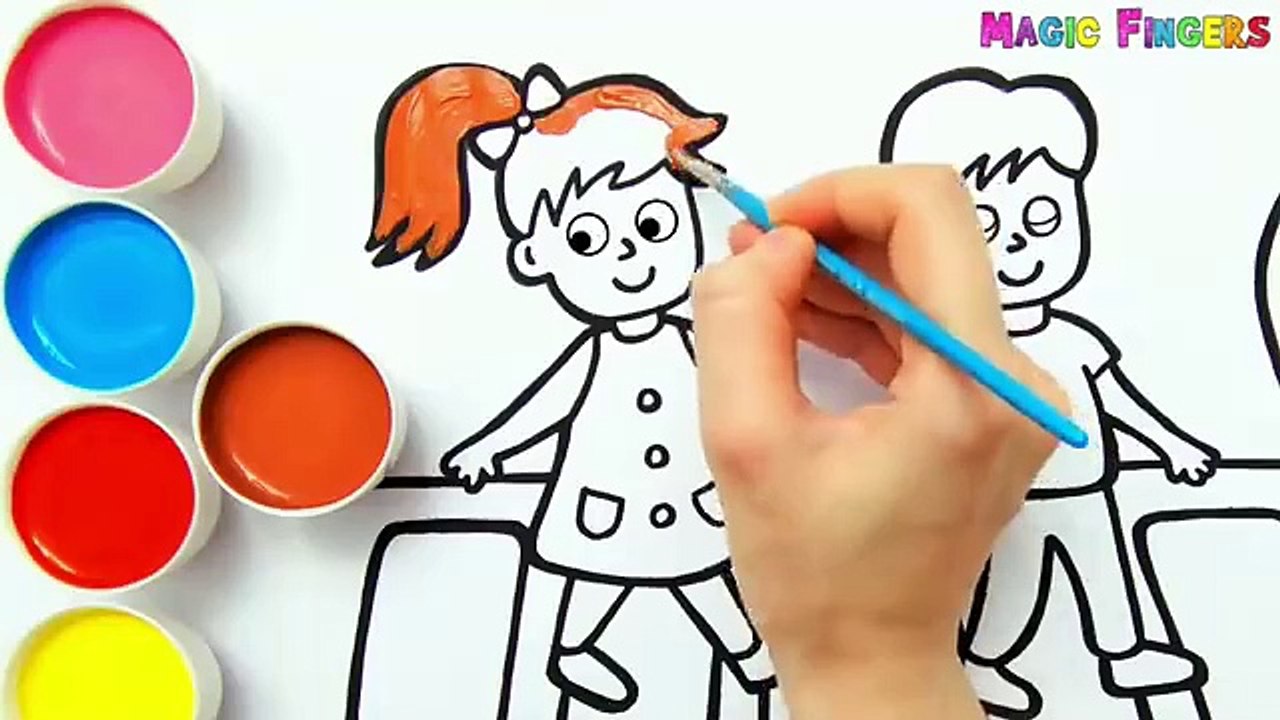Crosswalk Drawing, Painting and Coloring for Kids & Toddlers _ How to Draw, Paint Basics #227
