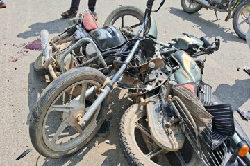 हादसे में एक की मौत, दंपती गंभीर घायल.... देखें वीडियो ...