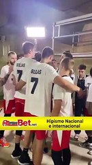 ¡Salida a la pista del UCAM Murcia para la Semifinal de la Super Copa de laLiga Española de Baloncesto!