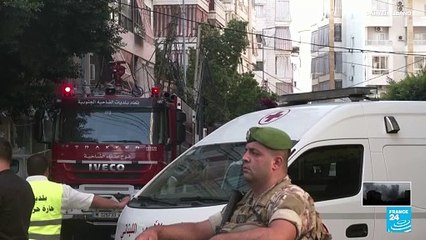 Continúan labores de rescate en Beirut tras ataque israelí