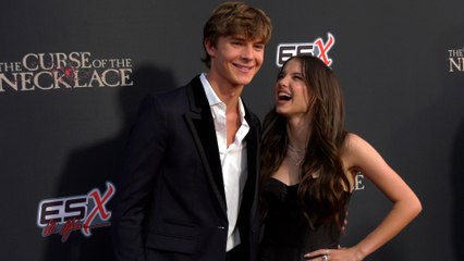 Jacob Moran and Madeleine McGraw "The Curse of the Necklace" Premiere Red Carpet
