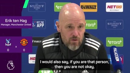 Ten Hag claps back at 'crazy' Rashford claims