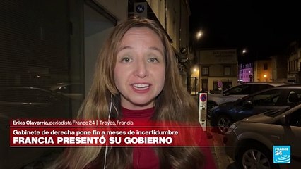 Informe desde París: gabinete de derecha pone fin a incertidumbre política en Francia