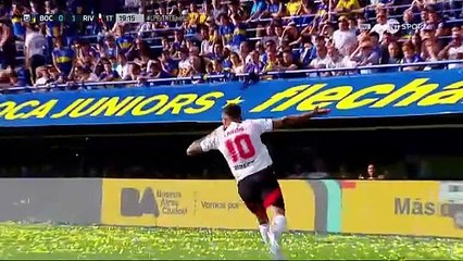 Así fue el gol de Manu Lanzini para el triunfo de River en el Superclásico