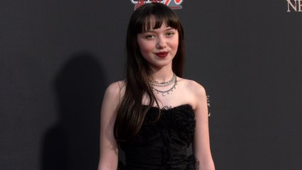 Violet McGraw "The Curse of the Necklace" Premiere Red Carpet