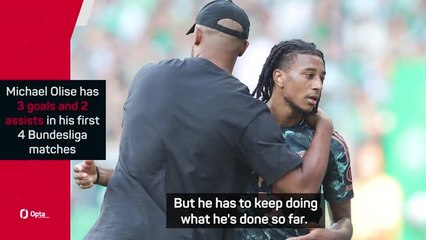 'A very special talent' - Kompany heaps praise on Olise