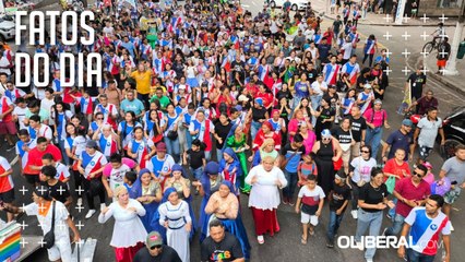 Marcha para Jesus reúne fiéis cristãos de diferentes denominações em Belém