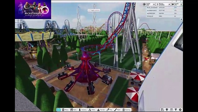 ROBLOX them park tycoon 2 My first park #Boosteroid #roblox