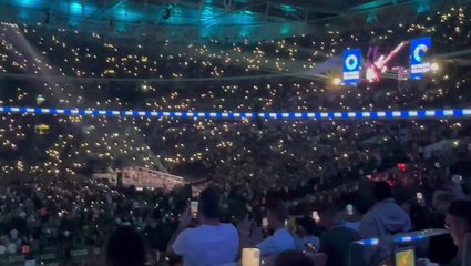 Liam Gallagher performs for first time since announcing Oasis reunion ahead of Joshua vs Dubois at Wembley