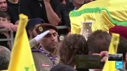Funerales de líderes de Hezbolá en medio de nuevos ataques israelíes