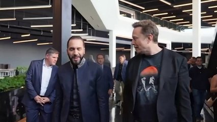 Bukele y Elon Musk comparten halagos tras reunión sobre tecnología en EEUU
