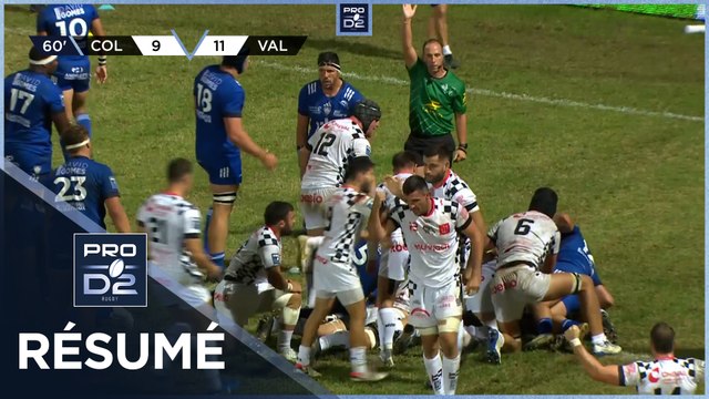 PRO D2 Saison 2024-2025 J04 - Résumé Colomiers Rugby – Valence Romans