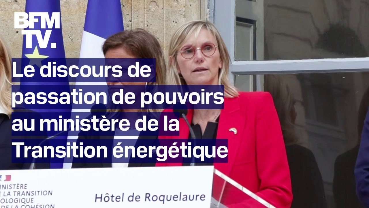 "Une écologie populaire": la passation de pouvoirs au ministère de la Transition écologique en intégralité