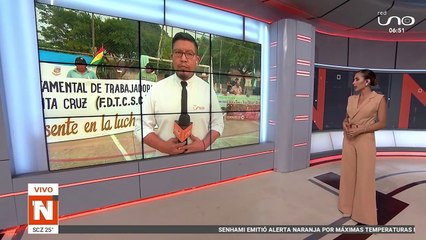SCZ MARCHA CONTRA INCENDIOS LLEGÓ A SANTA CRUZ