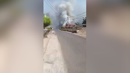 İsrail, Lübnan'da bir evi vurdu