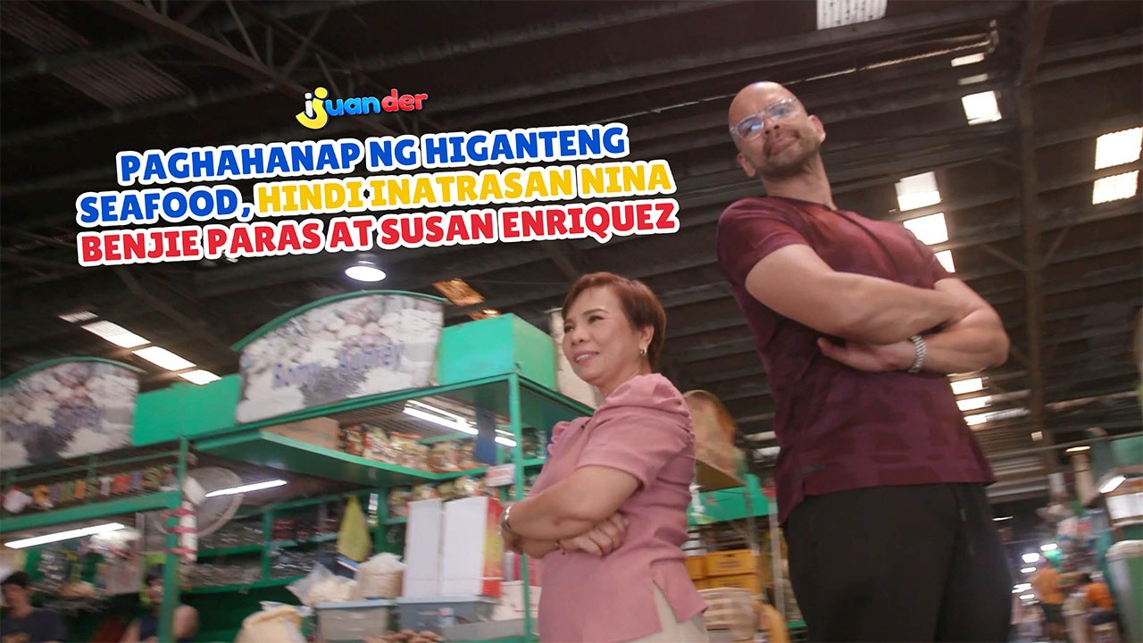 Paghahanap ng higanteng seafood, hindi inatrasan nina Benjie Paras at Susan Enriquez | I Juander