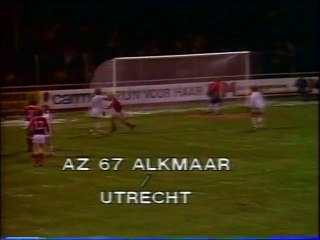 AZ.67  ALKMAAR  -  UTRECHT  - 1980 - SAISON  1980/1981 -