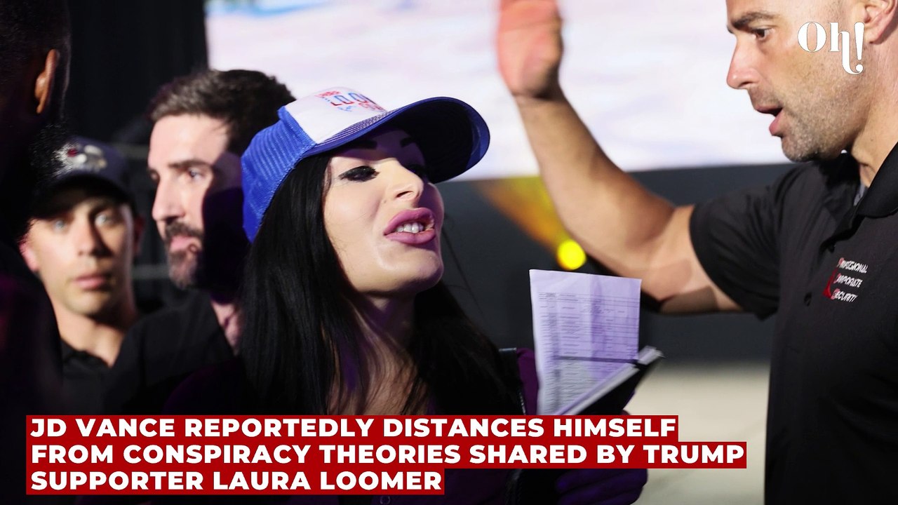 JD Vance reportedly distances himself from conspiracy theories shared by Trump supporter Laura Loomer