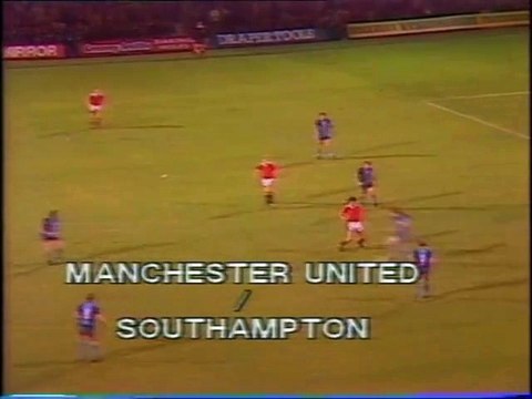 MANCHESTER.U - SOUTHAMPTON - 1980 - SAISON 1980/1981 -