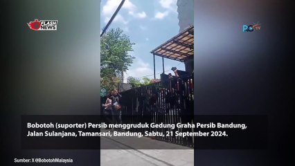 Ratusan Bobotoh Gelar Aksi Protes di Graha Persib, Tuntut Keadilan atas Dugaan Intimidasi