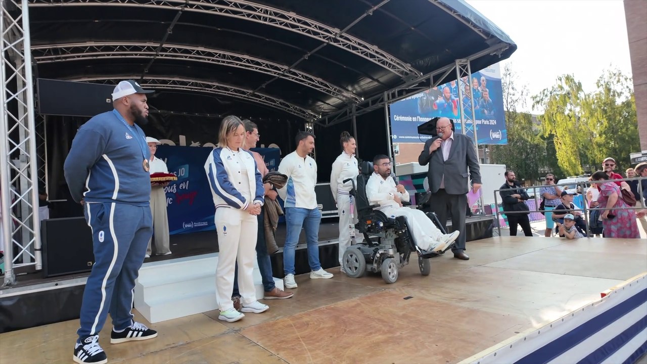 Sports :  Mise à l'honneur des Olympiens Dunkerquois - 23 Septembre 2024